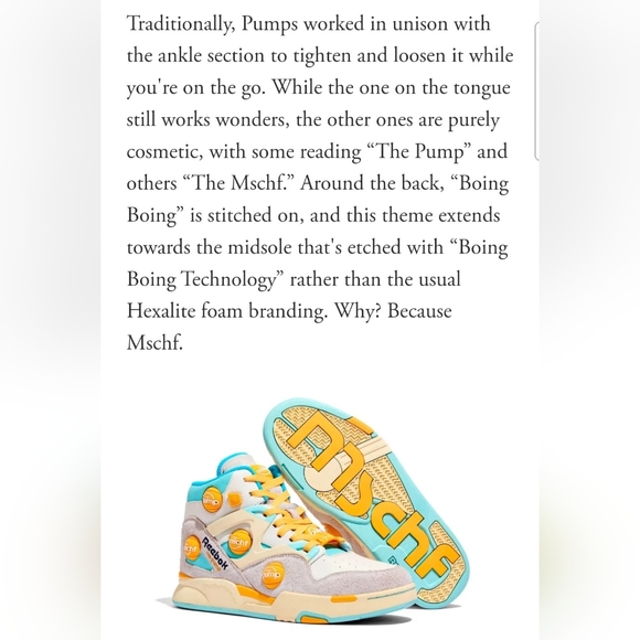 MSCHF X Reebok Pump Omni Zone IX *NWT* - Picture 12 of 16